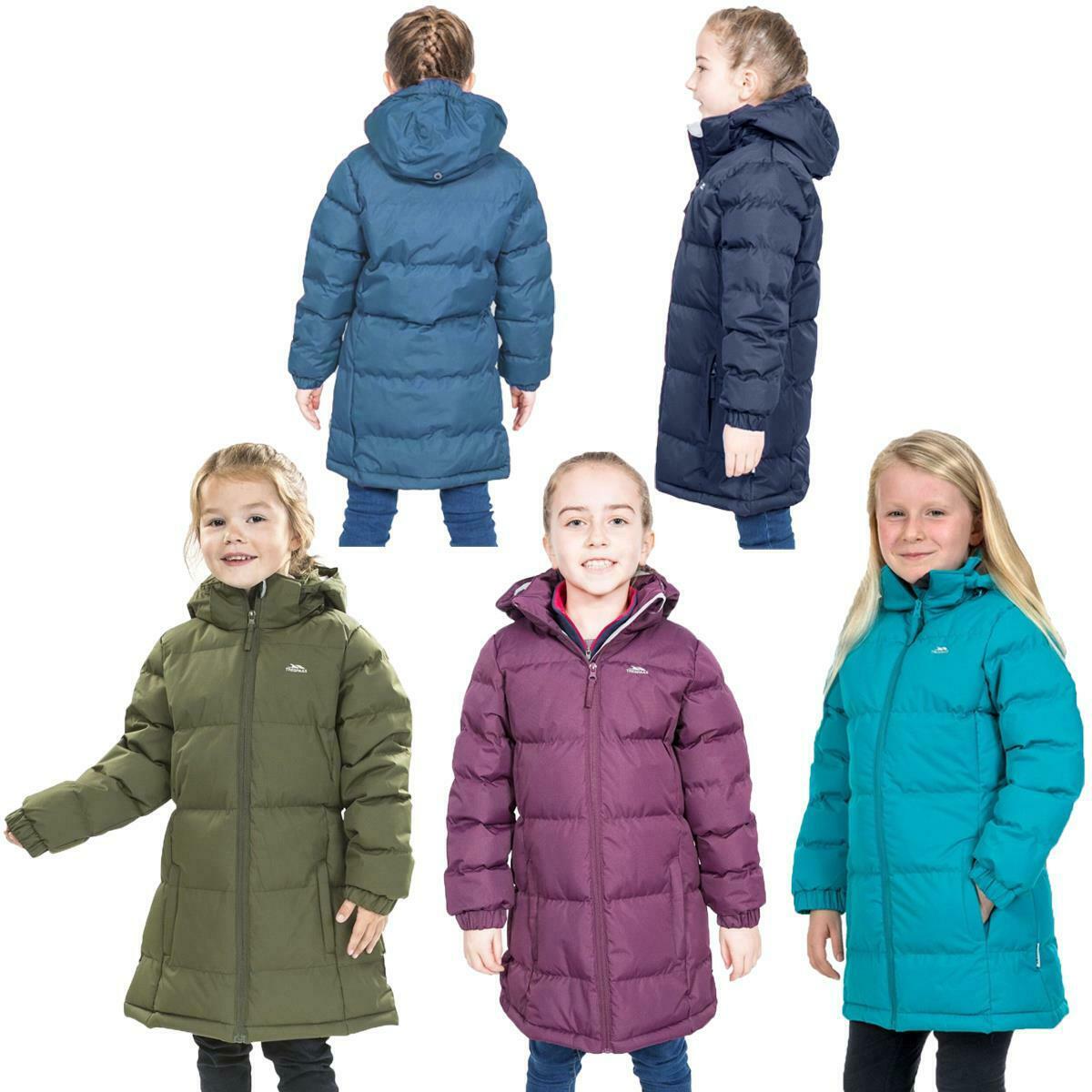 Girls Trespass Tiffy Puffa Jacket-0