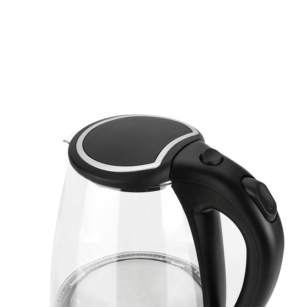 1.8L Electric Glass Kettle UK Plug