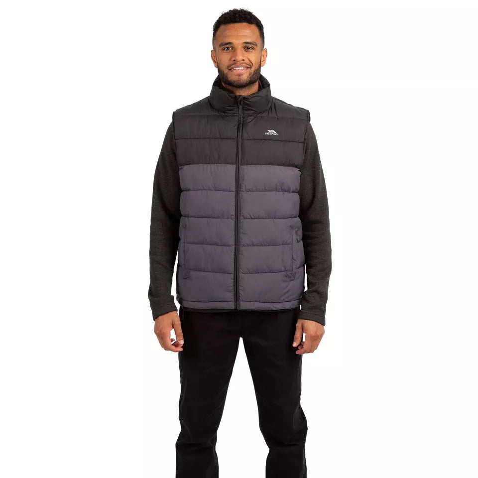 Mens Trespass Oskar Padded Gilet-2