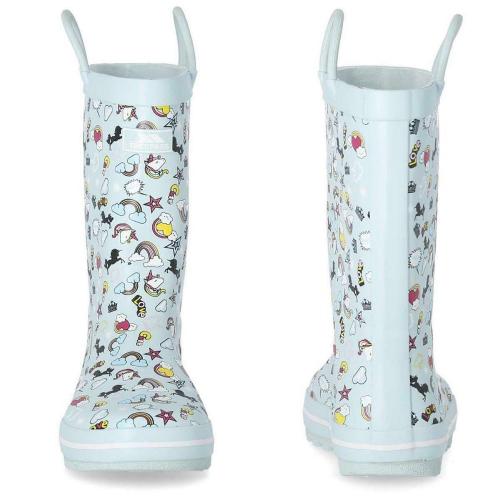 Trespass Starryton Kids Outdoor Waterproof Rubber Wellies-2