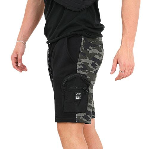 Mens Brave Soul MEIR Camo Shorts-1