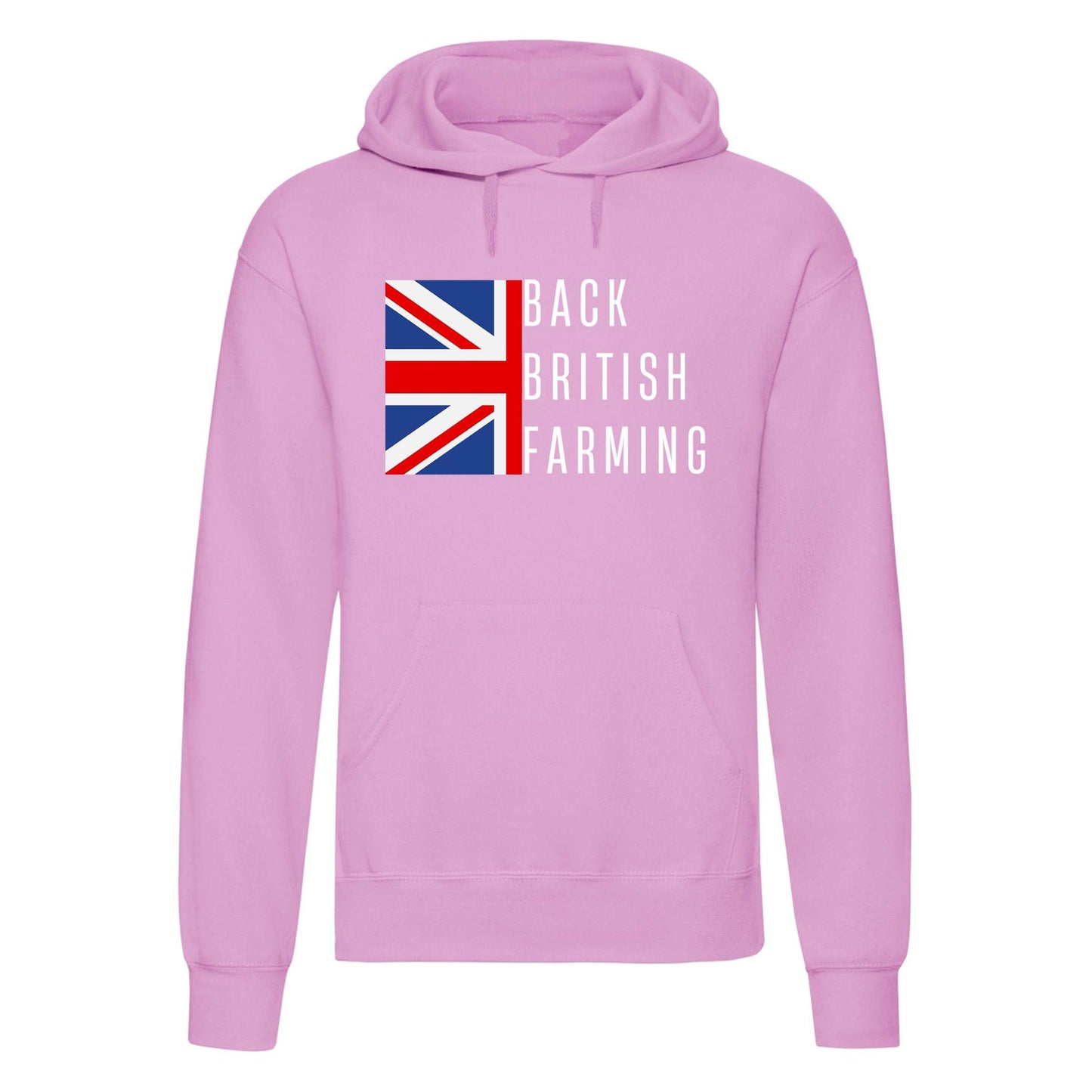 Back British Farmers Printed Hoodie-6