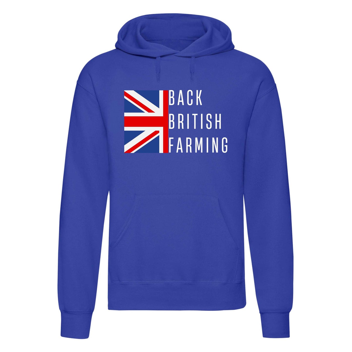 Back British Farmers Printed Hoodie-5