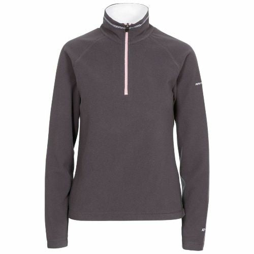 Ladies Trespass Skylar Half Zip Top Fleece Jumper-6