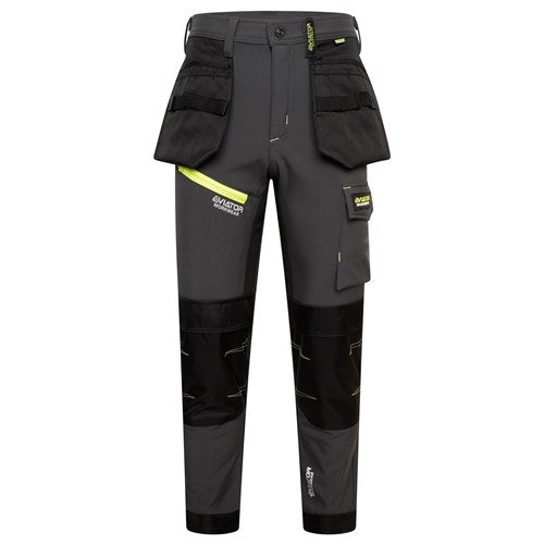 MEN'S SOFTSHELL WORKWEAR TROUSERS - AV061-6