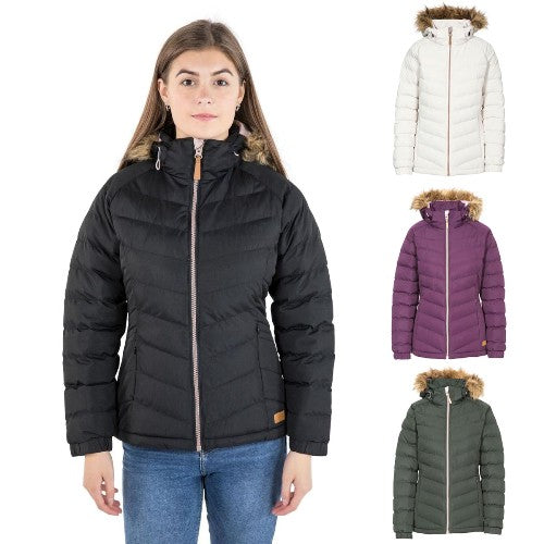 Trespass Ladies Nadina Insulated Jacket-0