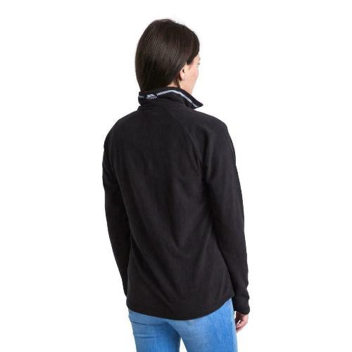 Ladies Trespass Skylar Half Zip Top Fleece Jumper-4