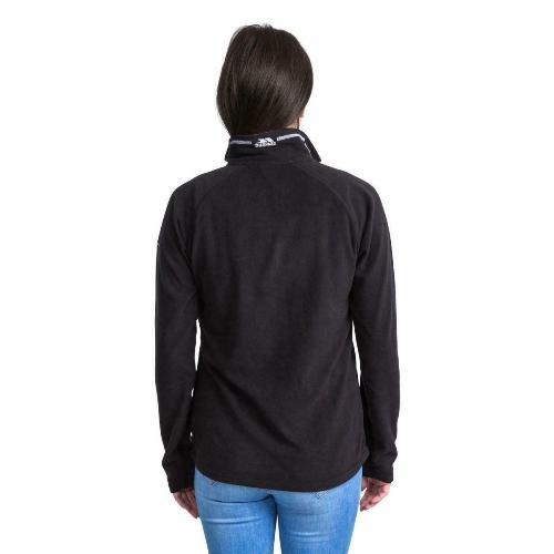 Ladies Trespass Skylar Half Zip Top Fleece Jumper-3