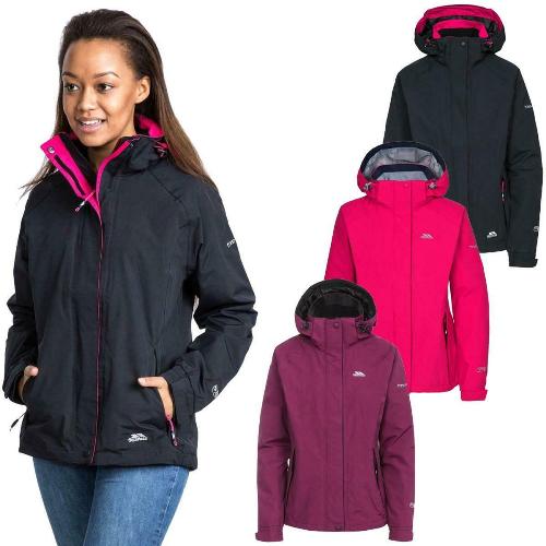 Ladies Trespass FLORISSANT Waterproof Jacket-0