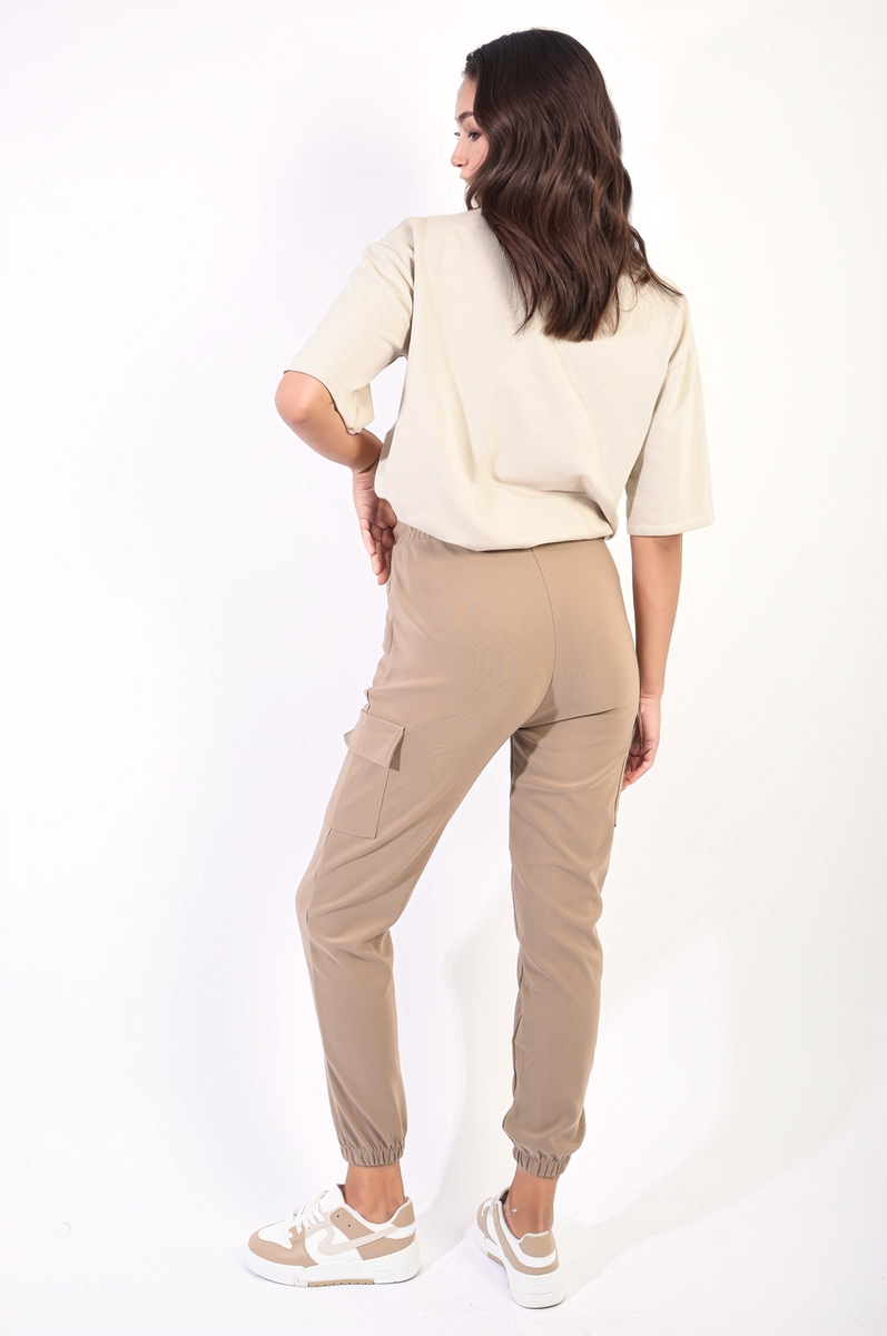 Cargo Pocket Trouser with Drawstring-8