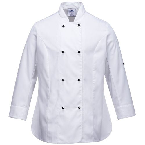 Portwest C837 Rachel Long Sleeved Chefs Jacket-1