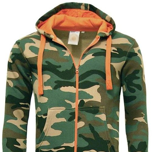 Adults Unisex Woodland Camouflage Onesie-1